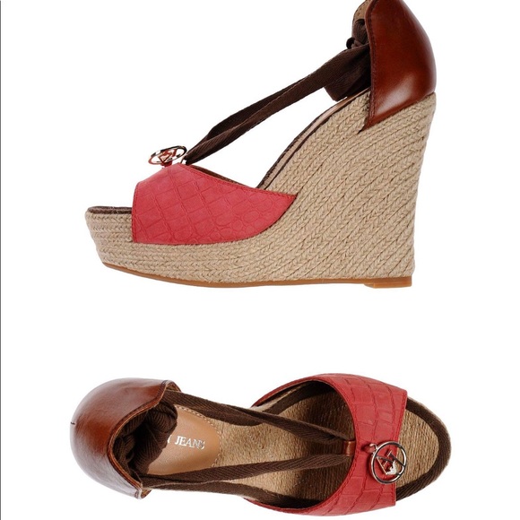 Armani Jeans espadrilles sandals 👡👡👡 - Picture 1 of 8